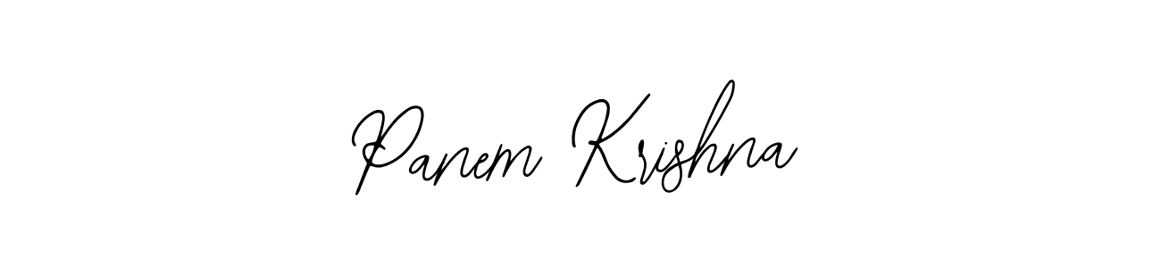 Design your own signature with our free online signature maker. With this signature software, you can create a handwritten (Bearetta-2O07w) signature for name Panem Krishna. Panem Krishna signature style 12 images and pictures png