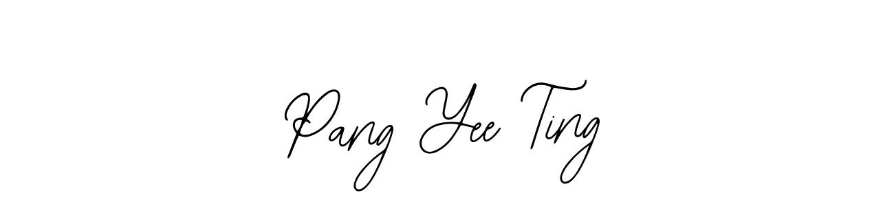 Make a short Pang Yee Ting signature style. Manage your documents anywhere anytime using Bearetta-2O07w. Create and add eSignatures, submit forms, share and send files easily. Pang Yee Ting signature style 12 images and pictures png