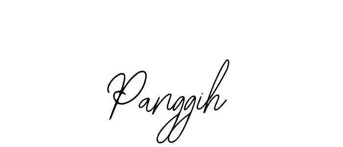 Use a signature maker to create a handwritten signature online. With this signature software, you can design (Bearetta-2O07w) your own signature for name Panggih. Panggih signature style 12 images and pictures png