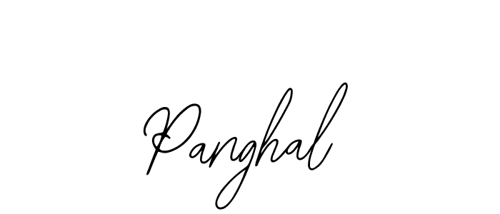 Design your own signature with our free online signature maker. With this signature software, you can create a handwritten (Bearetta-2O07w) signature for name Panghal. Panghal signature style 12 images and pictures png