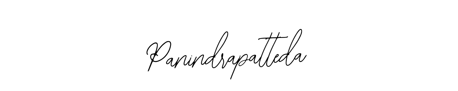 Create a beautiful signature design for name Panindrapatteda. With this signature (Bearetta-2O07w) fonts, you can make a handwritten signature for free. Panindrapatteda signature style 12 images and pictures png