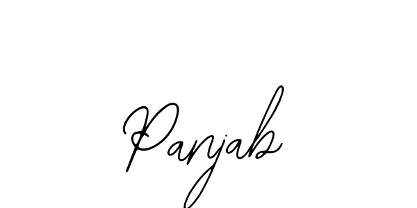 How to Draw Panjab signature style? Bearetta-2O07w is a latest design signature styles for name Panjab. Panjab signature style 12 images and pictures png
