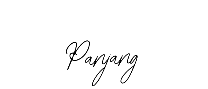 How to Draw Panjang signature style? Bearetta-2O07w is a latest design signature styles for name Panjang. Panjang signature style 12 images and pictures png