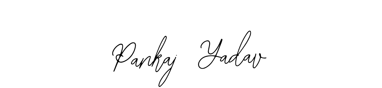 How to Draw Pankaj  Yadav signature style? Bearetta-2O07w is a latest design signature styles for name Pankaj  Yadav. Pankaj  Yadav signature style 12 images and pictures png