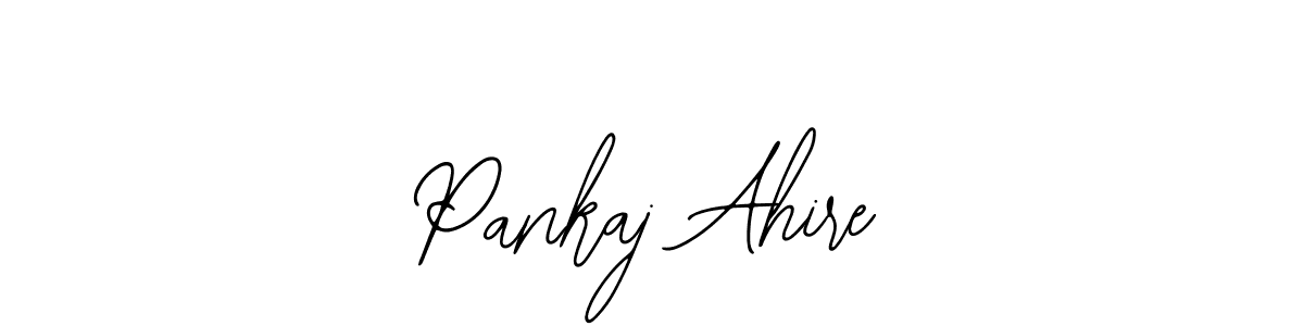 This is the best signature style for the Pankaj Ahire name. Also you like these signature font (Bearetta-2O07w). Mix name signature. Pankaj Ahire signature style 12 images and pictures png