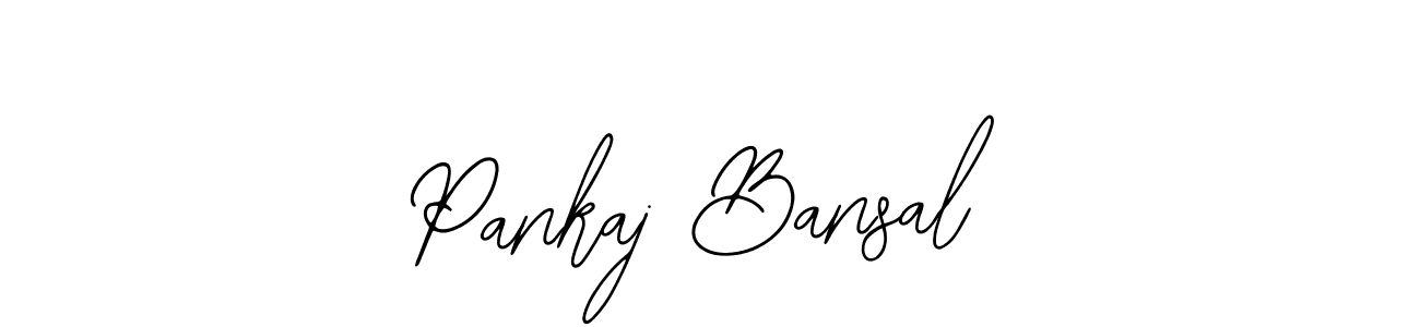 Create a beautiful signature design for name Pankaj Bansal. With this signature (Bearetta-2O07w) fonts, you can make a handwritten signature for free. Pankaj Bansal signature style 12 images and pictures png