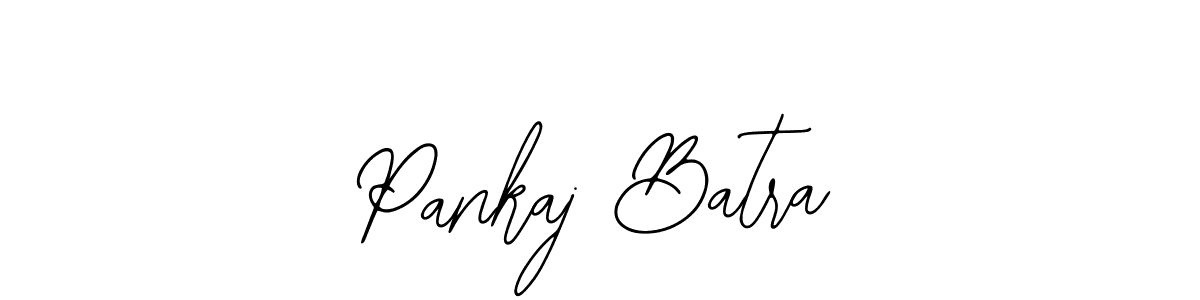 How to make Pankaj Batra name signature. Use Bearetta-2O07w style for creating short signs online. This is the latest handwritten sign. Pankaj Batra signature style 12 images and pictures png