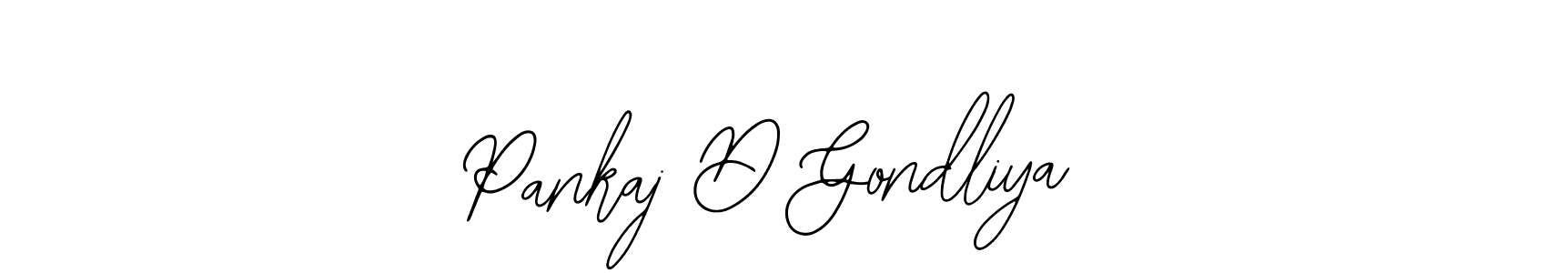 You can use this online signature creator to create a handwritten signature for the name Pankaj D Gondliya. This is the best online autograph maker. Pankaj D Gondliya signature style 12 images and pictures png