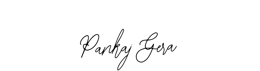 Bearetta-2O07w is a professional signature style that is perfect for those who want to add a touch of class to their signature. It is also a great choice for those who want to make their signature more unique. Get Pankaj Gera name to fancy signature for free. Pankaj Gera signature style 12 images and pictures png