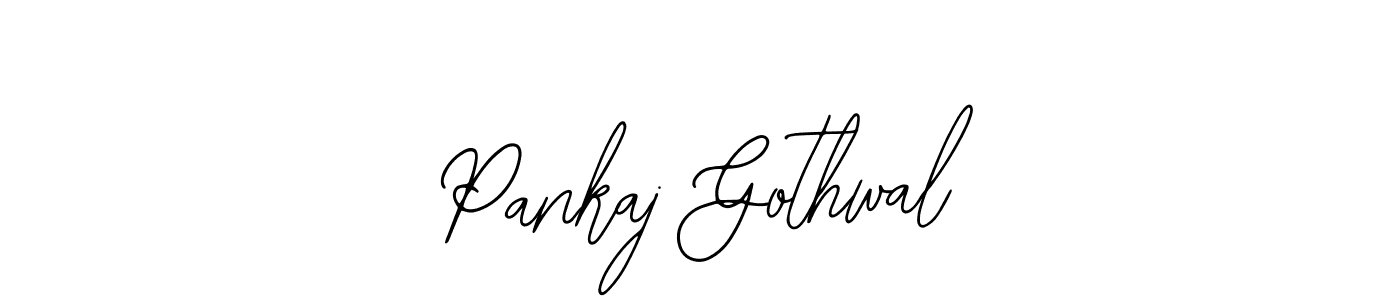 The best way (Bearetta-2O07w) to make a short signature is to pick only two or three words in your name. The name Pankaj Gothwal include a total of six letters. For converting this name. Pankaj Gothwal signature style 12 images and pictures png