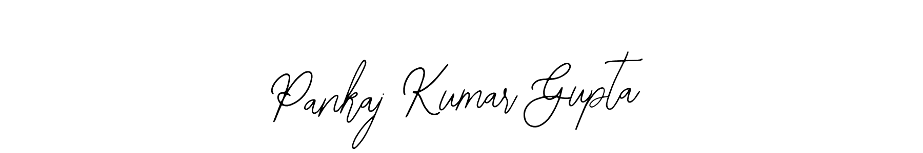 The best way (Bearetta-2O07w) to make a short signature is to pick only two or three words in your name. The name Pankaj Kumar Gupta include a total of six letters. For converting this name. Pankaj Kumar Gupta signature style 12 images and pictures png