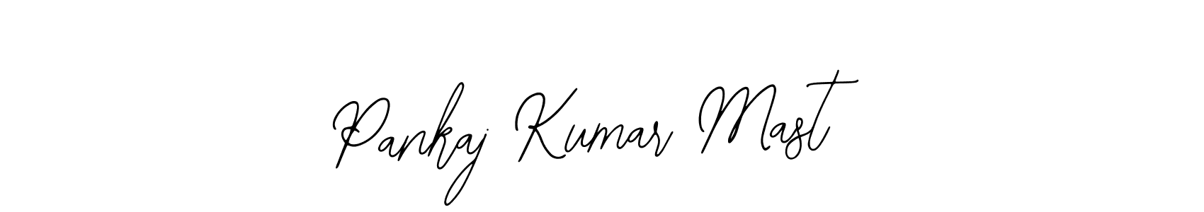 Use a signature maker to create a handwritten signature online. With this signature software, you can design (Bearetta-2O07w) your own signature for name Pankaj Kumar Mast. Pankaj Kumar Mast signature style 12 images and pictures png