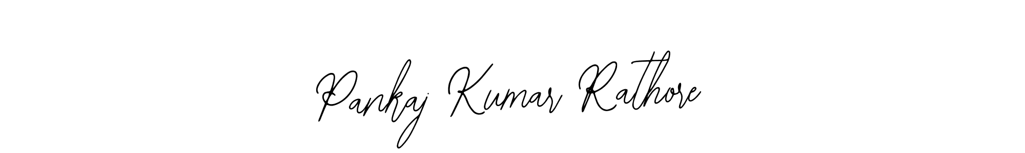 Design your own signature with our free online signature maker. With this signature software, you can create a handwritten (Bearetta-2O07w) signature for name Pankaj Kumar Rathore. Pankaj Kumar Rathore signature style 12 images and pictures png