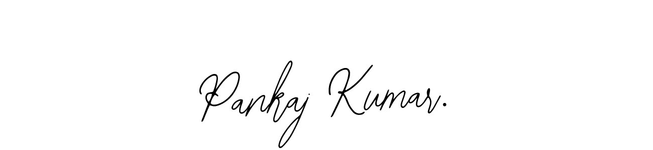 Create a beautiful signature design for name Pankaj Kumar.. With this signature (Bearetta-2O07w) fonts, you can make a handwritten signature for free. Pankaj Kumar. signature style 12 images and pictures png