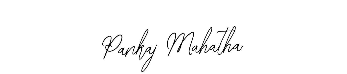 How to Draw Pankaj Mahatha signature style? Bearetta-2O07w is a latest design signature styles for name Pankaj Mahatha. Pankaj Mahatha signature style 12 images and pictures png
