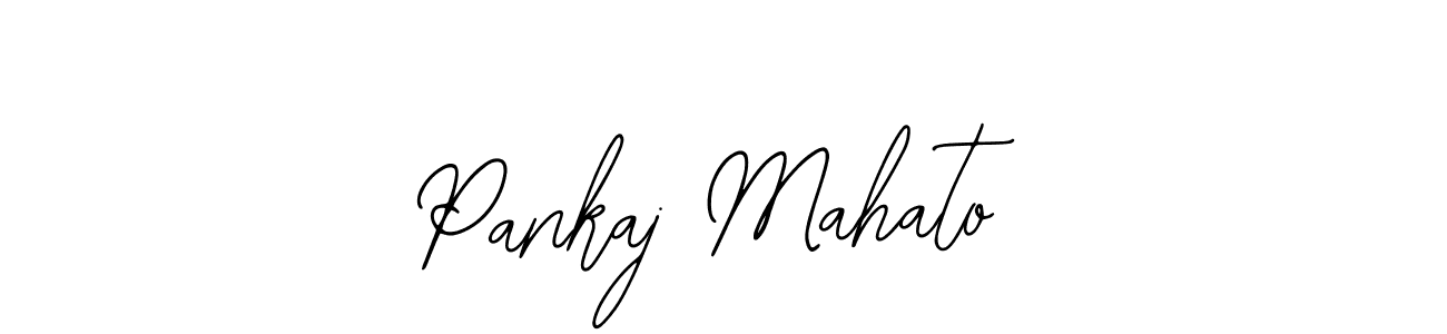 Design your own signature with our free online signature maker. With this signature software, you can create a handwritten (Bearetta-2O07w) signature for name Pankaj Mahato. Pankaj Mahato signature style 12 images and pictures png