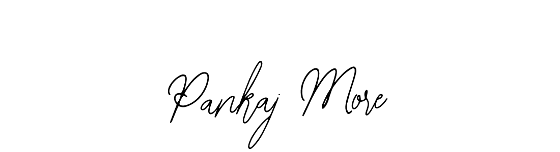 It looks lik you need a new signature style for name Pankaj More. Design unique handwritten (Bearetta-2O07w) signature with our free signature maker in just a few clicks. Pankaj More signature style 12 images and pictures png