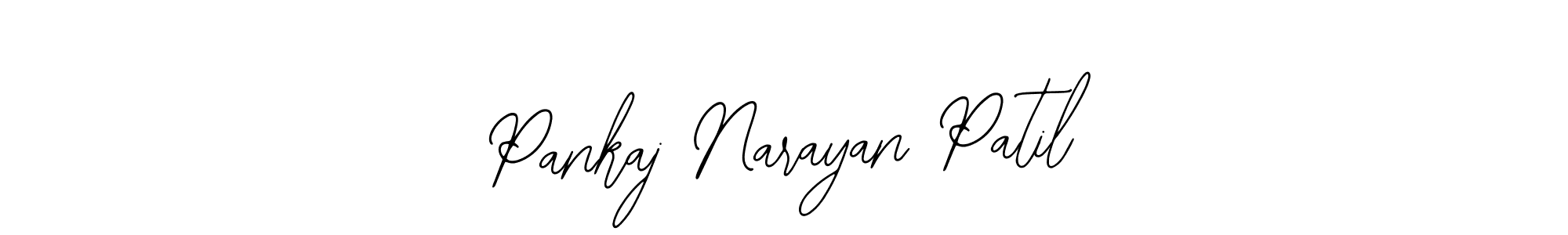 How to make Pankaj Narayan Patil name signature. Use Bearetta-2O07w style for creating short signs online. This is the latest handwritten sign. Pankaj Narayan Patil signature style 12 images and pictures png