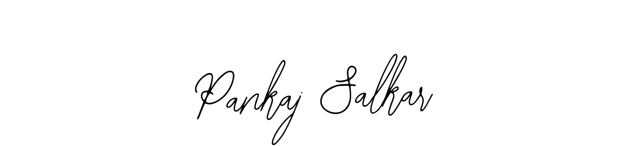 Pankaj Salkar stylish signature style. Best Handwritten Sign (Bearetta-2O07w) for my name. Handwritten Signature Collection Ideas for my name Pankaj Salkar. Pankaj Salkar signature style 12 images and pictures png