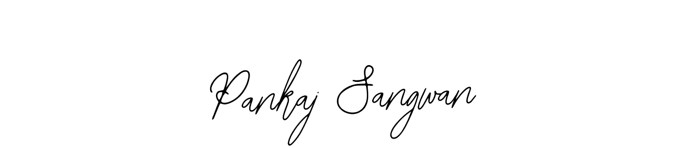 How to make Pankaj Sangwan signature? Bearetta-2O07w is a professional autograph style. Create handwritten signature for Pankaj Sangwan name. Pankaj Sangwan signature style 12 images and pictures png