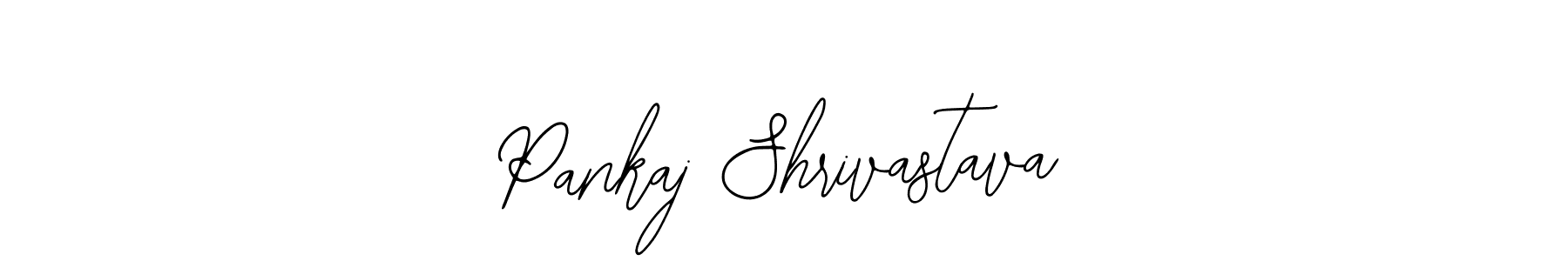 How to make Pankaj Shrivastava name signature. Use Bearetta-2O07w style for creating short signs online. This is the latest handwritten sign. Pankaj Shrivastava signature style 12 images and pictures png
