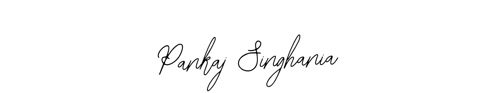 You should practise on your own different ways (Bearetta-2O07w) to write your name (Pankaj Singhania) in signature. don't let someone else do it for you. Pankaj Singhania signature style 12 images and pictures png