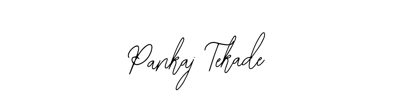 Design your own signature with our free online signature maker. With this signature software, you can create a handwritten (Bearetta-2O07w) signature for name Pankaj Tekade. Pankaj Tekade signature style 12 images and pictures png