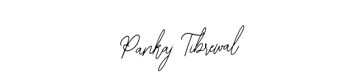 How to make Pankaj Tibrewal name signature. Use Bearetta-2O07w style for creating short signs online. This is the latest handwritten sign. Pankaj Tibrewal signature style 12 images and pictures png