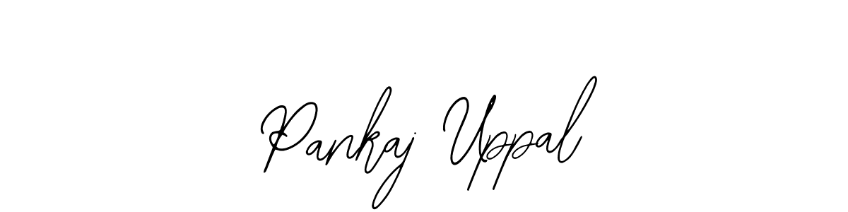 You should practise on your own different ways (Bearetta-2O07w) to write your name (Pankaj Uppal) in signature. don't let someone else do it for you. Pankaj Uppal signature style 12 images and pictures png