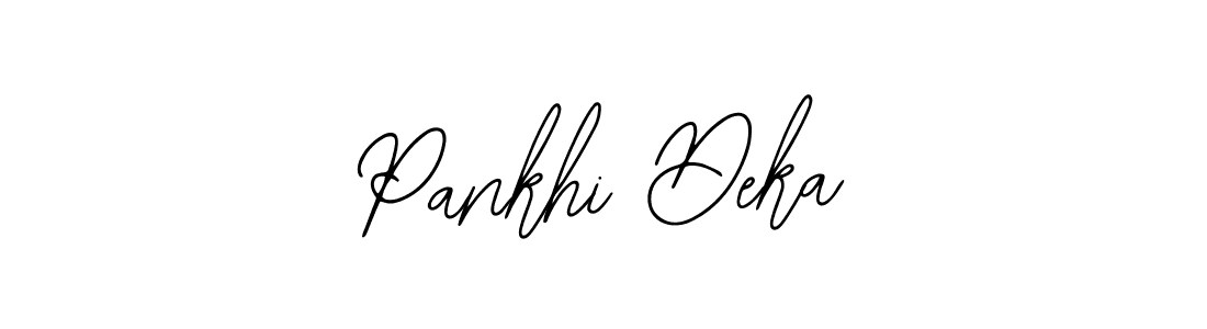 if you are searching for the best signature style for your name Pankhi Deka. so please give up your signature search. here we have designed multiple signature styles  using Bearetta-2O07w. Pankhi Deka signature style 12 images and pictures png
