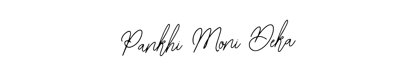 Make a beautiful signature design for name Pankhi Moni Deka. With this signature (Bearetta-2O07w) style, you can create a handwritten signature for free. Pankhi Moni Deka signature style 12 images and pictures png