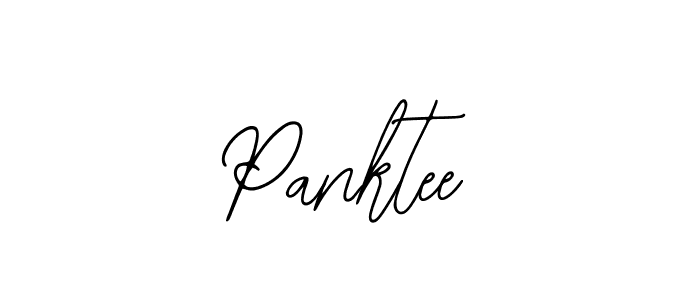 How to make Panktee signature? Bearetta-2O07w is a professional autograph style. Create handwritten signature for Panktee name. Panktee signature style 12 images and pictures png