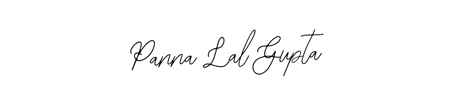 You should practise on your own different ways (Bearetta-2O07w) to write your name (Panna Lal Gupta) in signature. don't let someone else do it for you. Panna Lal Gupta signature style 12 images and pictures png