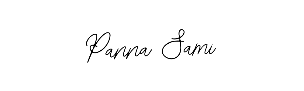 Make a beautiful signature design for name Panna Sami. Use this online signature maker to create a handwritten signature for free. Panna Sami signature style 12 images and pictures png