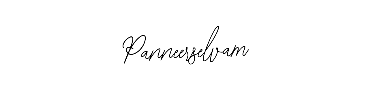 Design your own signature with our free online signature maker. With this signature software, you can create a handwritten (Bearetta-2O07w) signature for name Panneerselvam. Panneerselvam signature style 12 images and pictures png