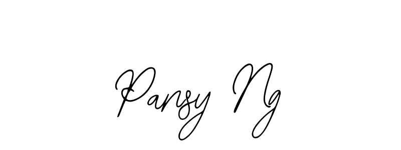 if you are searching for the best signature style for your name Pansy Ng. so please give up your signature search. here we have designed multiple signature styles  using Bearetta-2O07w. Pansy Ng signature style 12 images and pictures png