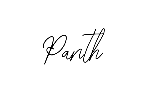 Make a beautiful signature design for name Panth. Use this online signature maker to create a handwritten signature for free. Panth signature style 12 images and pictures png