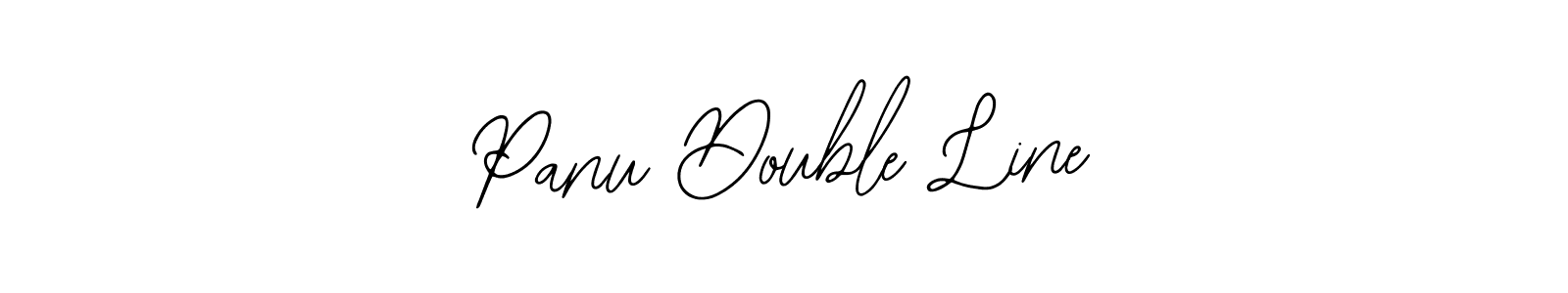 Make a beautiful signature design for name Panu Double Line. Use this online signature maker to create a handwritten signature for free. Panu Double Line signature style 12 images and pictures png