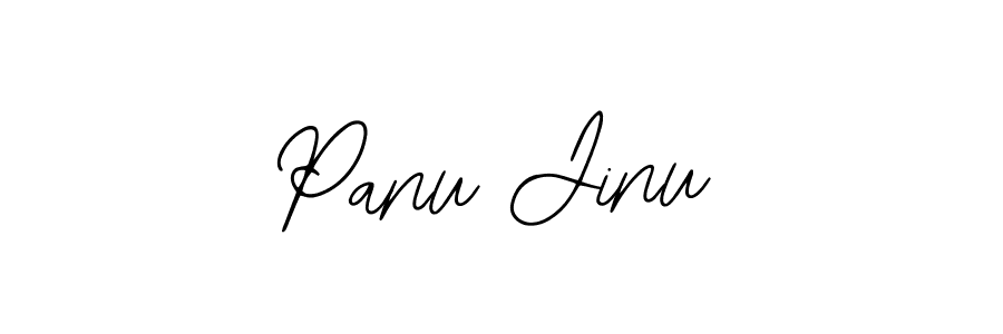 if you are searching for the best signature style for your name Panu Jinu. so please give up your signature search. here we have designed multiple signature styles  using Bearetta-2O07w. Panu Jinu signature style 12 images and pictures png