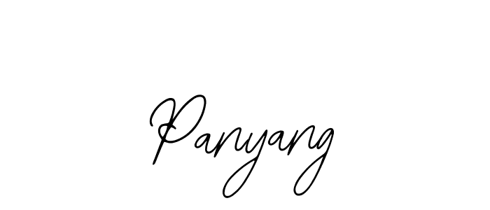 Design your own signature with our free online signature maker. With this signature software, you can create a handwritten (Bearetta-2O07w) signature for name Panyang. Panyang signature style 12 images and pictures png