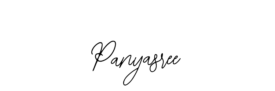 Design your own signature with our free online signature maker. With this signature software, you can create a handwritten (Bearetta-2O07w) signature for name Panyasree. Panyasree signature style 12 images and pictures png