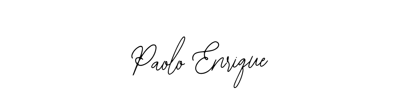 How to make Paolo Enrique signature? Bearetta-2O07w is a professional autograph style. Create handwritten signature for Paolo Enrique name. Paolo Enrique signature style 12 images and pictures png