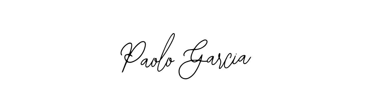 How to make Paolo Garcia name signature. Use Bearetta-2O07w style for creating short signs online. This is the latest handwritten sign. Paolo Garcia signature style 12 images and pictures png