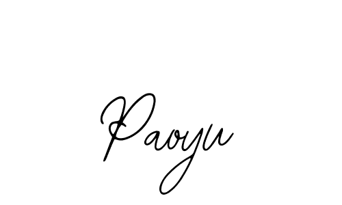 Make a beautiful signature design for name Paoyu. Use this online signature maker to create a handwritten signature for free. Paoyu signature style 12 images and pictures png