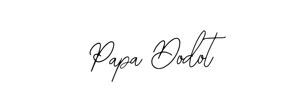 You can use this online signature creator to create a handwritten signature for the name Papa Dodot. This is the best online autograph maker. Papa Dodot signature style 12 images and pictures png