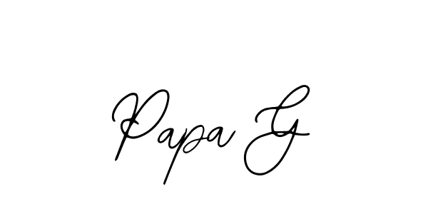 Make a beautiful signature design for name Papa G. Use this online signature maker to create a handwritten signature for free. Papa G signature style 12 images and pictures png