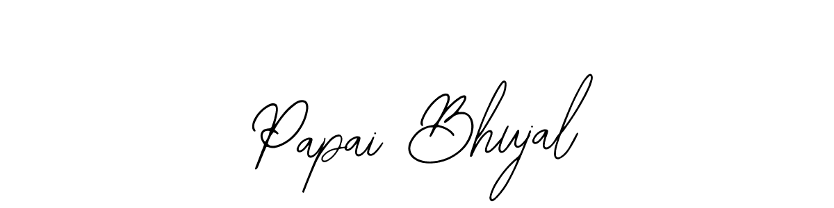 Make a beautiful signature design for name Papai Bhujal. Use this online signature maker to create a handwritten signature for free. Papai Bhujal signature style 12 images and pictures png