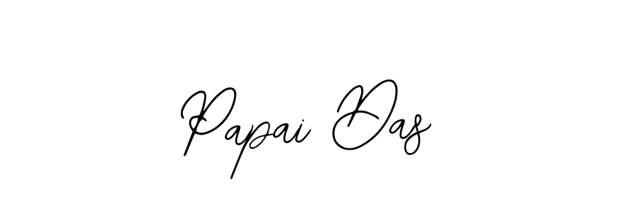 Design your own signature with our free online signature maker. With this signature software, you can create a handwritten (Bearetta-2O07w) signature for name Papai Das. Papai Das signature style 12 images and pictures png