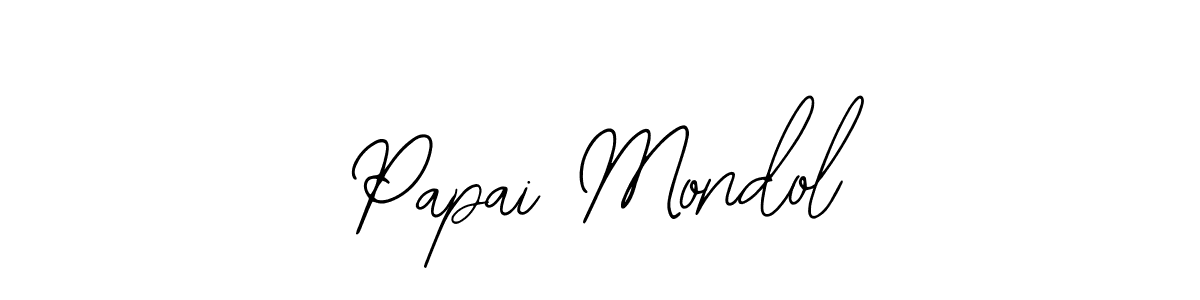 Make a beautiful signature design for name Papai Mondol. With this signature (Bearetta-2O07w) style, you can create a handwritten signature for free. Papai Mondol signature style 12 images and pictures png