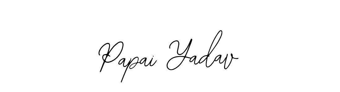 How to make Papai Yadav signature? Bearetta-2O07w is a professional autograph style. Create handwritten signature for Papai Yadav name. Papai Yadav signature style 12 images and pictures png